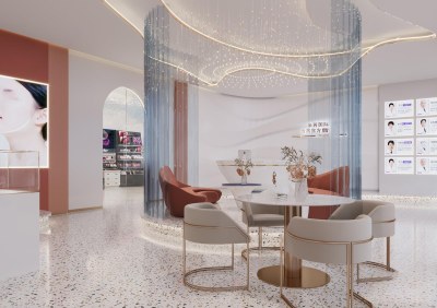 现代美容SPA店3D模型下载